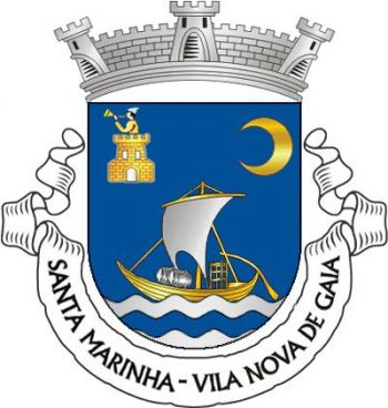Brasão de Santa Marinha (Vila Nova de Gaia)/Arms (crest) of Santa Marinha (Vila Nova de Gaia)