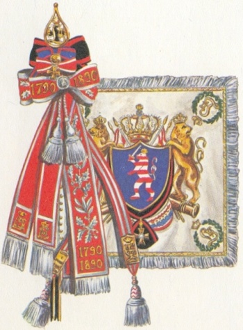 Arms of Guards Dragoon Regiment (1st Grand Ducal Hessian) No 23