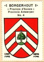 Wapen van Borgerhout/Arms (crest) of Borgerhout