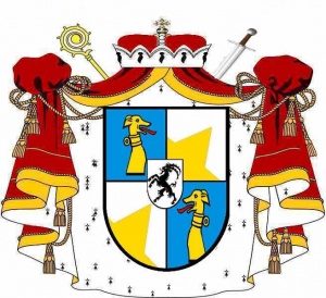 Arms of Franz Dionysius von Rost