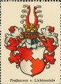 Wappen Freiherren von Lichtenstein nr. 2014 Freiherren von Lichtenstein