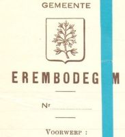 Wapen van Erembodegem/Arms (crest) of Erembodegem