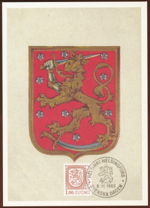 Arms (crest) of Finland (stamps)
