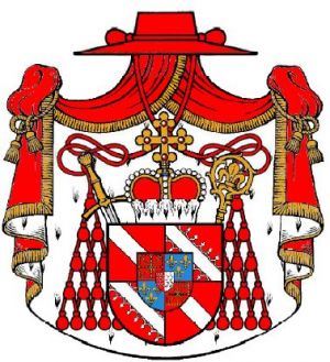 Arms of Louis-René-Edouard de Rohan-Guéménée