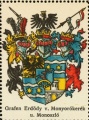 Wappen Grafen Erdödy von Monyorókerék un Monoszló nr. 2029 Grafen Erdödy von Monyorókerék un Monoszló
