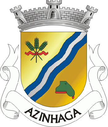Brasão de Azinhaga/Arms (crest) of Azinhaga