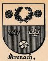 Wappen von Kronach/ Arms of Kronach