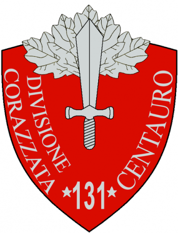 Coat of arms (crest) of the 131st Armoured Division Centauro, Italian Army