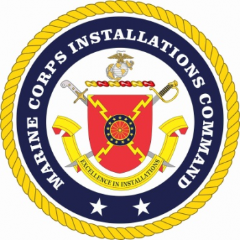 Coat of arms (crest) of the Marine Corps Installations Command, USMC