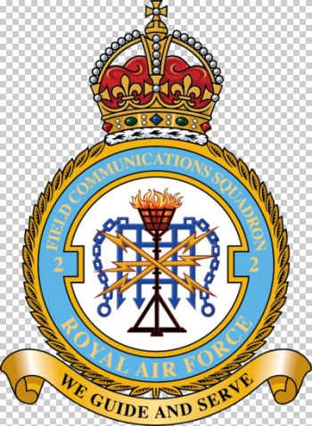 Coat of arms (crest) of No 2 Field Communications Squadron, Royal Air Force