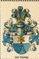 Wappen von Carnap nr. 2405 von Carnap