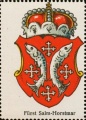 Wappen Fürst Salm-Horstmar nr. 3197 Fürst Salm-Horstmar