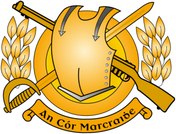Coat of arms (crest) of the Irish Cavalry Corps, Irish Army