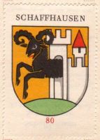 Wappen von Schaffhausen/Arms of Schaffhausen