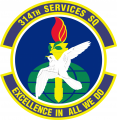 314th Services Squadron, US Air Force.png