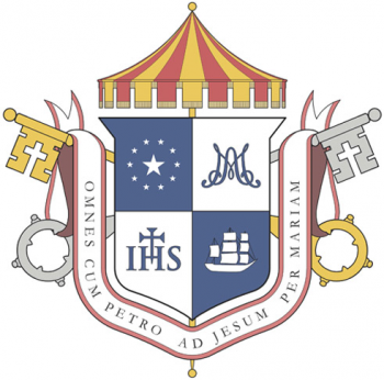 Arms (crest) of Basilica of St. Mary, Alexandria