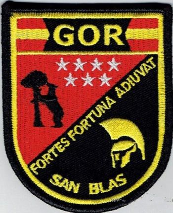 Arms of San Blas Response Operative Group, National Police Corps