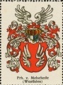 Wappen Freiherren von Melschede nr. 3143 Freiherren von Melschede