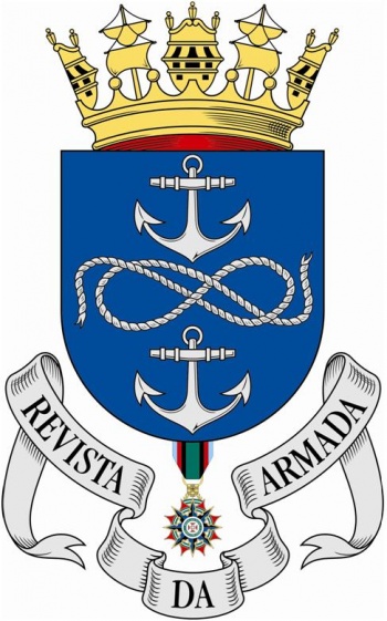 Arms of Revista da Armada (Newspaper of the Navy), Portuguese Navy