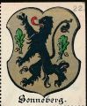 Wappen von Sonneberg/ Arms of Sonneberg