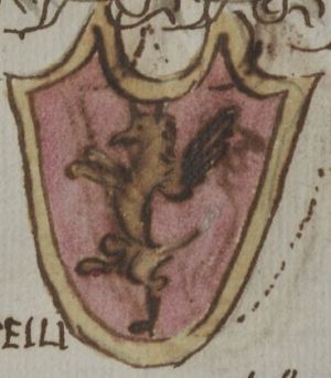 Arms of Hugolin Martelli