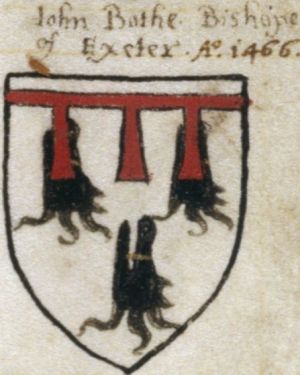 Arms of John Booth
