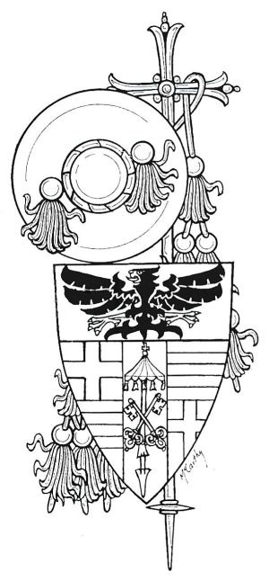 Arms of Rodolfo Pio de Carpi