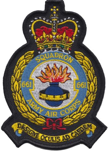 Coat of arms (crest) of the No 661 Squadron, AAC, British Army