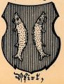 Wappen von Pfirt/ Arms of Pfirt