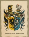 Wappen Zechany von Racovizza nr. 1184 Zechany von Racovizza