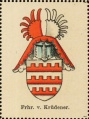 Wappen Freiherr von Krüdener nr. 1395 Freiherr von Krüdener