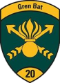 Grenadier Battalion 20, Switzerland.png