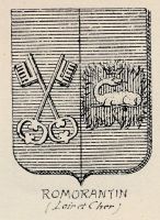 Blason de Romorantin-Lanthenay/Arms (crest) of Romorantin-Lanthenay