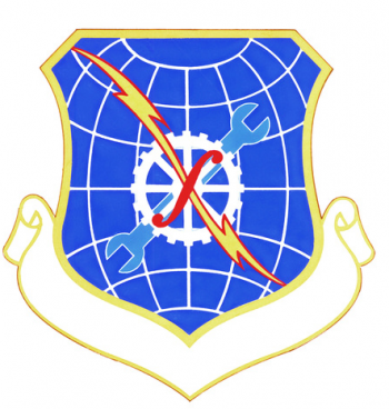 Coat of arms (crest) of the 1843 Engineering Installation Group, US Air Force