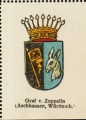Wappen Graf von Zeppelin nr. 3025 Graf von Zeppelin