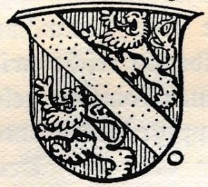 Arms of Franz Berchtold