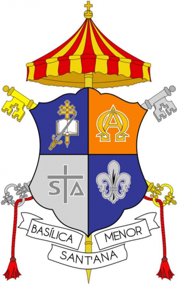 Arms (crest) of Basilica of St. Anne, São Paulo