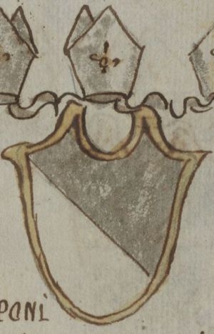 Arms (crest) of Guglielmo Capponi