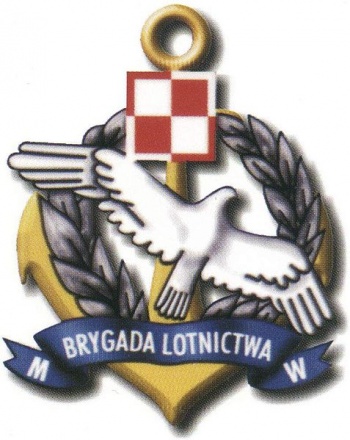 Coat of arms (crest) of the Naval Aviation Brigade, Polish Navy