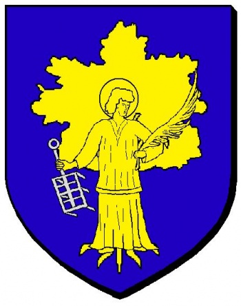 Blason de Saint-Laurent-des-Arbres/Arms of Saint-Laurent-des-Arbres