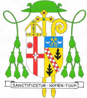 Arms of Bernard Joseph Topel