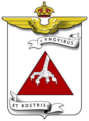 Coat of arms (crest) of the 95th Fighter Squadron, Regia Aeronautica