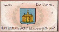 Wapen van Den Bommel/Arms (crest) of Den Bommel