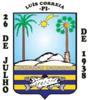 Arms (crest) of Luís Correia (Piauí)