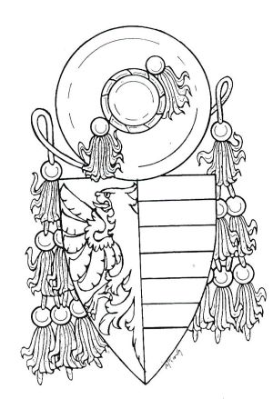 Arms of Étienne de Suisy