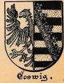 Wappen von Coswig (Anhalt)/ Arms of Coswig (Anhalt)