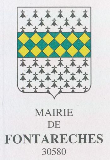 Blason de Fontarèches/Coat of arms (crest) of {{PAGENAME