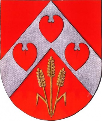 Arms (crest) of Slavíkovice (Třebíč)