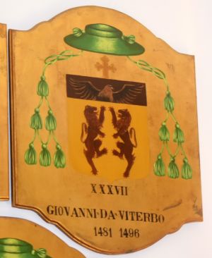 Arms (crest) of Giovanni da Viterbo