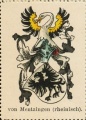 Wappen von Mentzingen nr. 1291 von Mentzingen